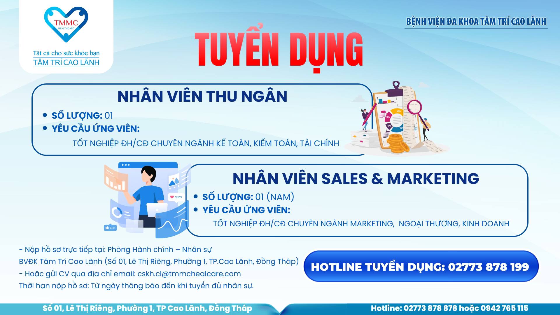 tuyen dung benh vien da khoa tam tri cao lanh