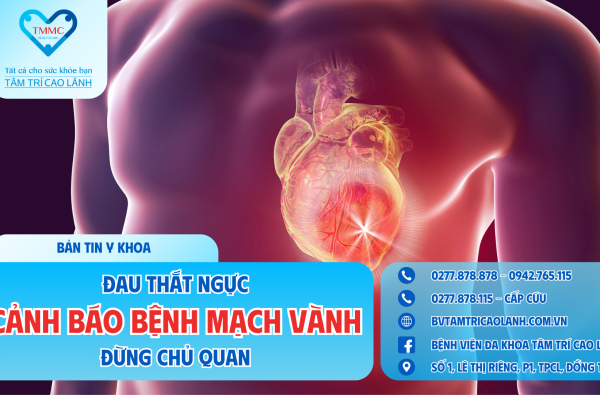 ĐAU THẮT NGỰC - CẢNH BÁO BỆNH MẠCH VÀNH