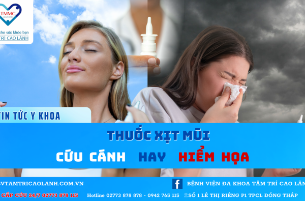 TÁC HẠI CỦA VIỆC LẠM DỤNG THUỐC XỊT MŨI - MỘT CÁI NHÌN SÂU HƠN