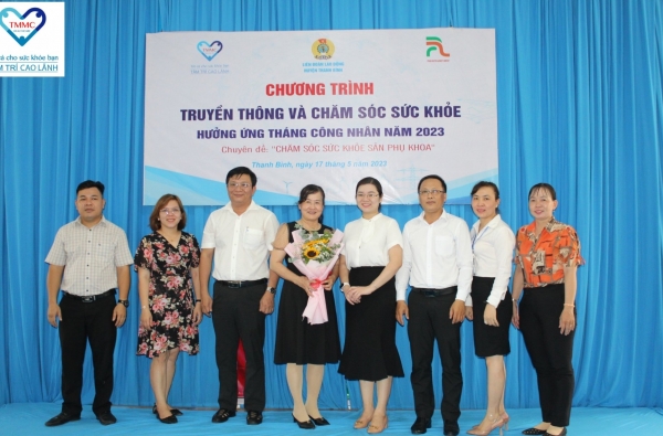 CHƯƠNG TRÌNH TRUYỀN THÔNG CHĂM SÓC SỨC KHỎE CHO LAO ĐỘNG NỮ HUYỆN THANH BÌNH