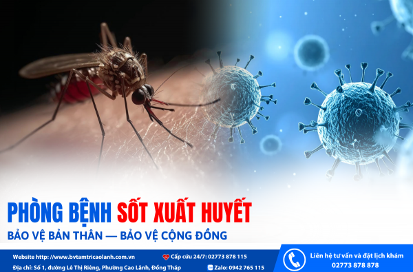 PHÒNG BỆNH SỐT XUẤT HUYẾ: BẢO VỆ BẢN THÂN — BẢO VỆ CỘNG ĐỒNG