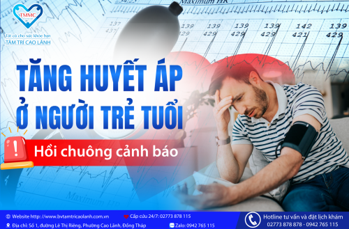 TĂNG HUYẾT ÁP Ở NGƯỜI TRẺ TUỔI