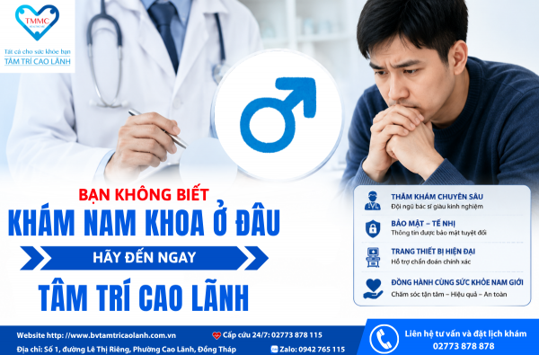SỨC KHỎE NAM GIỚI – ĐỪNG ÂM THẦM CHỊU ĐỰNG