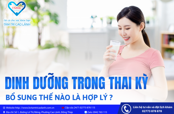 DINH DƯỠNG TRONG THAI KỲ - BỔ SUNG THẾ NÀO LÀ HỢP LÝ?