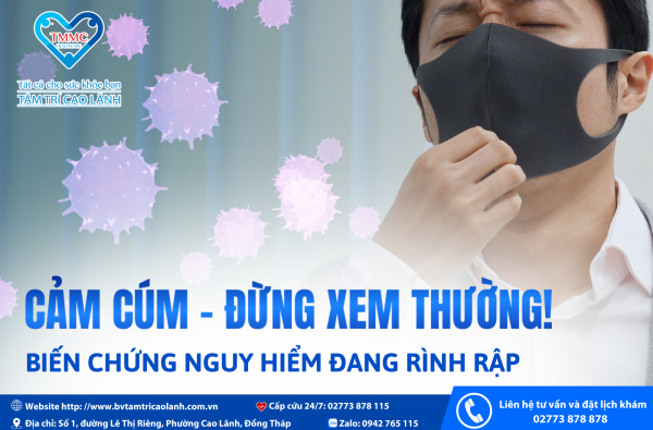 SỰ CẦN THIẾT CỦA VACCINE PHÒNG NGỪA CÚM !