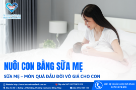 SỮA MẸ – MÓN QUÀ ĐẦU ĐỜI VÔ GIÁ CHO CON