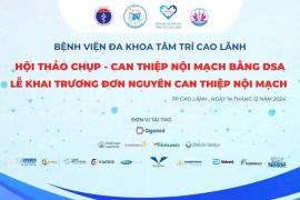 BỆNH VIỆN ĐA KHOA TÂM TRÍ CAO LÃNH KHAI TRƯƠNG ĐƠN NGUYÊN CAN THIỆP NỘI MẠCH HIỆN ĐẠI BẬT NHẤT