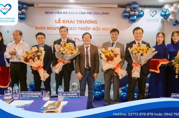 BỆNH VIỆN ĐA KHOA TÂM TRÍ CAO LÃNH KHAI TRƯƠNG ĐƠN NGUYÊN CAN THIỆP NỘI MẠCH, ĐÁNH DẤU BƯỚC TIẾN MỚI TRONG Y HỌC HIỆN ĐẠI